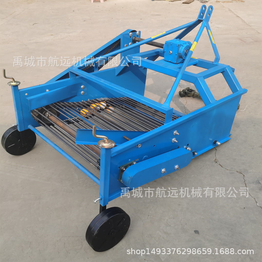 单垄0.7米0.8米0.9米宽的马铃薯红薯收获机 带震动轮的出红薯机器