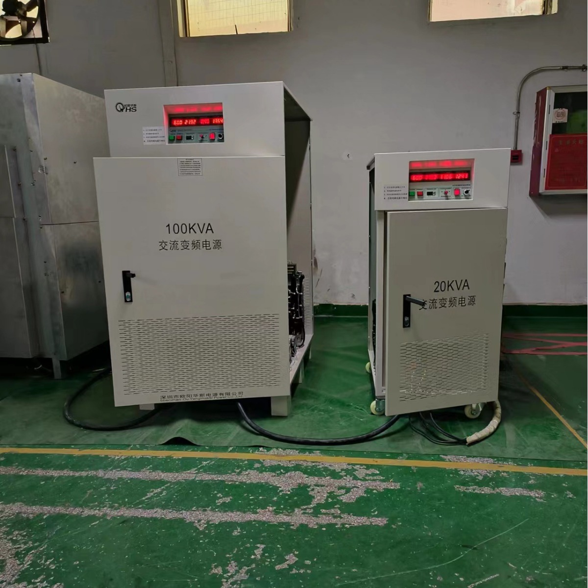 ŷ����˹����100KVA��Ƶ��Դ�������ڣ����380V 60HZ������ʹ��