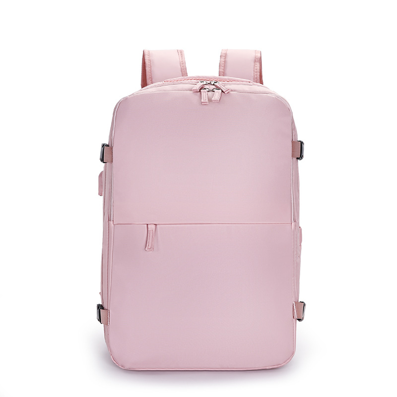 Mochila de hombro ocio transfronteriza de gran capacidad, mochila de viaje de corta distancia, separación seca y húmeda de zapatos independientes, mochila de computadora