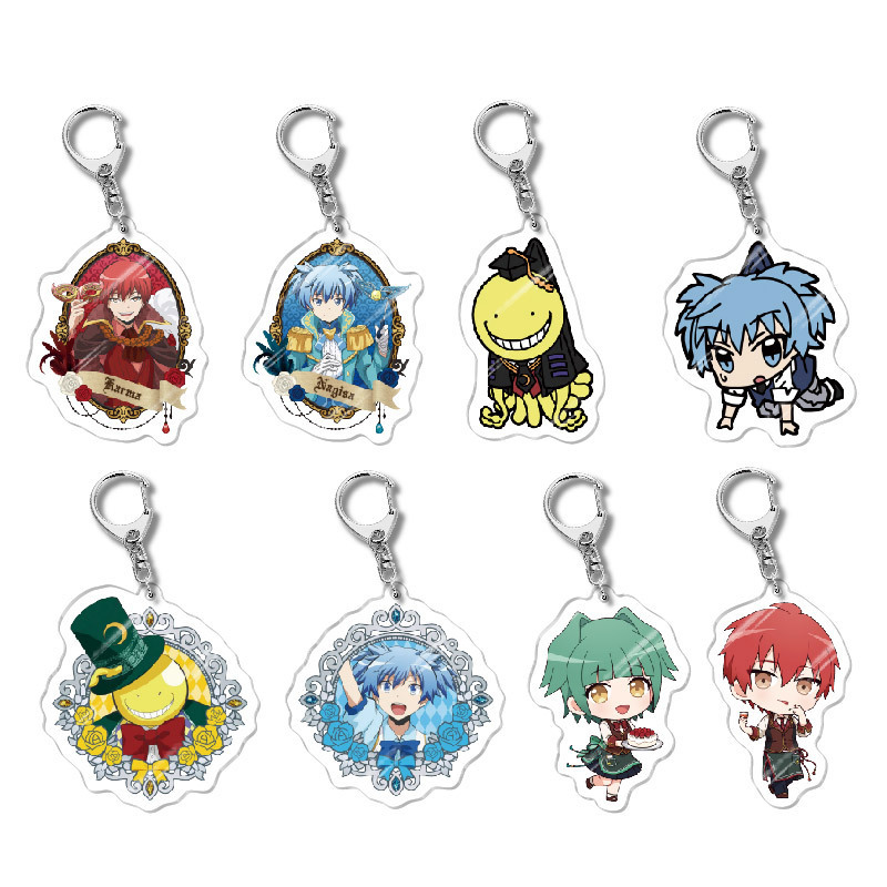 Anime Merchandise Assassination Classroom Sensei Goro High-Definition Acrylic Keychain Decoration Pendant Wholesale Cross-Border Anime Merchandise Assassination Classroom Sensei Goro High-Definition Acrylic Keychain Decoration Pendant Wholesale Cross-Border