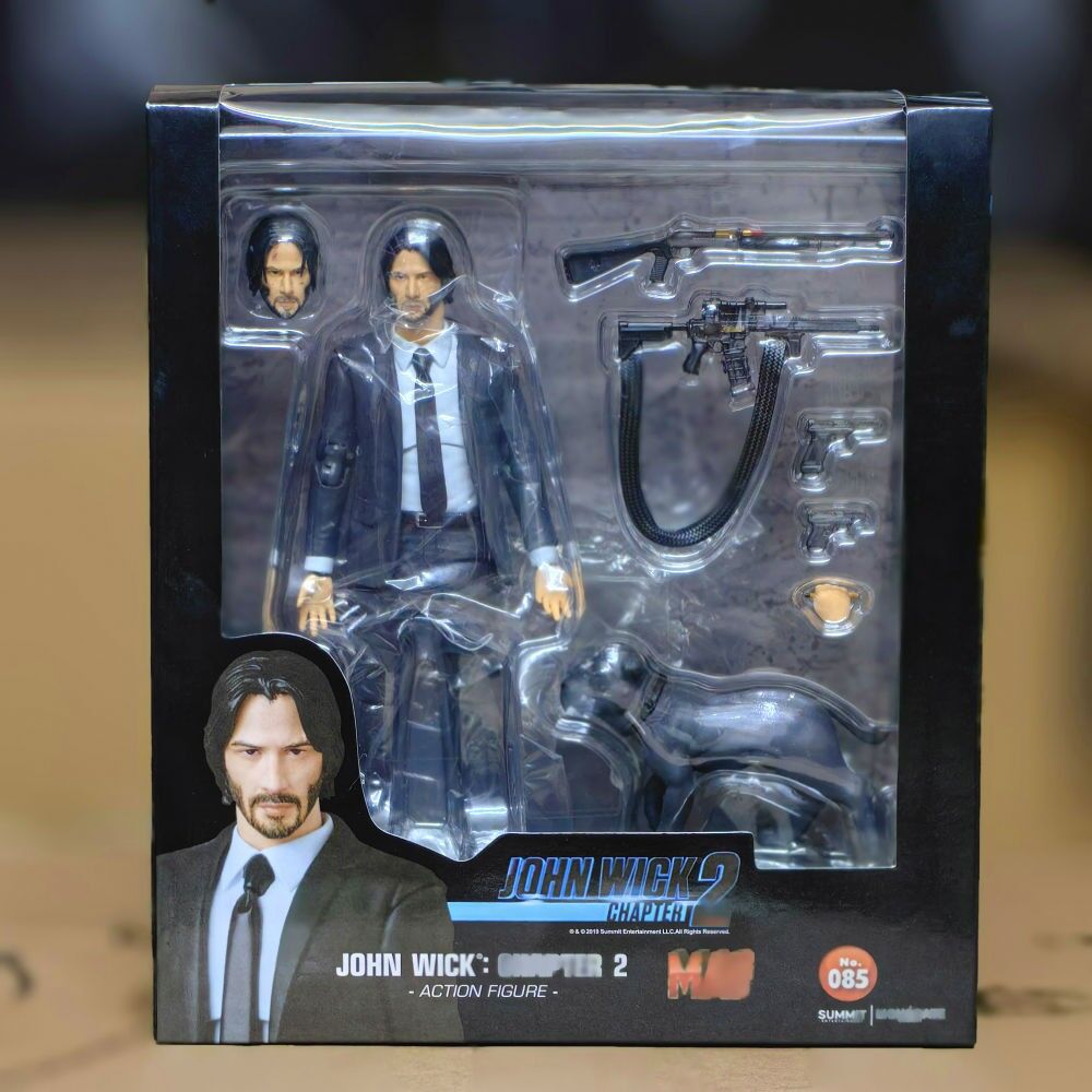 MAFEX085 búsqueda rápida John Wick hecho a mano conjunto móvil modelo decoración periférica decoración muñeca regalo