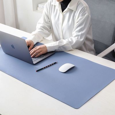 厂家现货直销超大号鼠标垫笔记本电脑办公桌垫皮革广告鼠标垫定制|ms