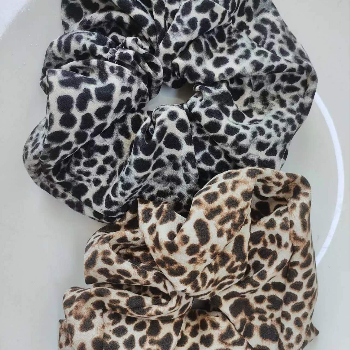 1000 chicanes de cabello de leopardo anillo de cabello de verano sexy chica cuerda de cabello de cola de caballo colón anillo de cabeza cabeza de cuerda