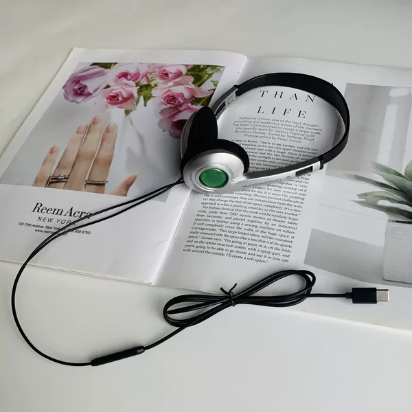 Apple, green headphones, iPhone15, upgraded version