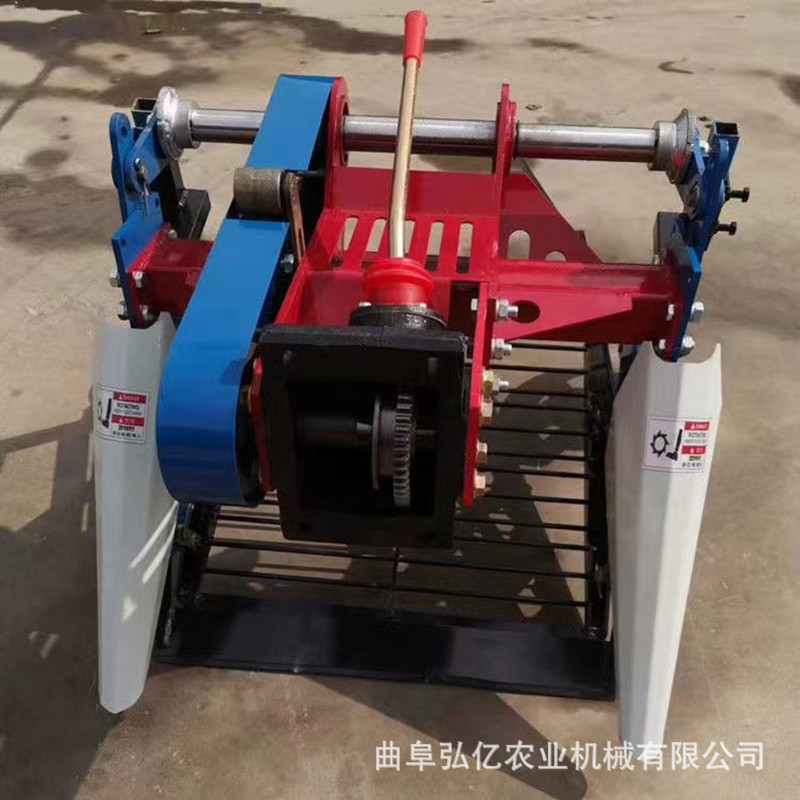 手扶土豆红薯深挖收获机多用途四轮带收果机小型花生大蒜出土机
