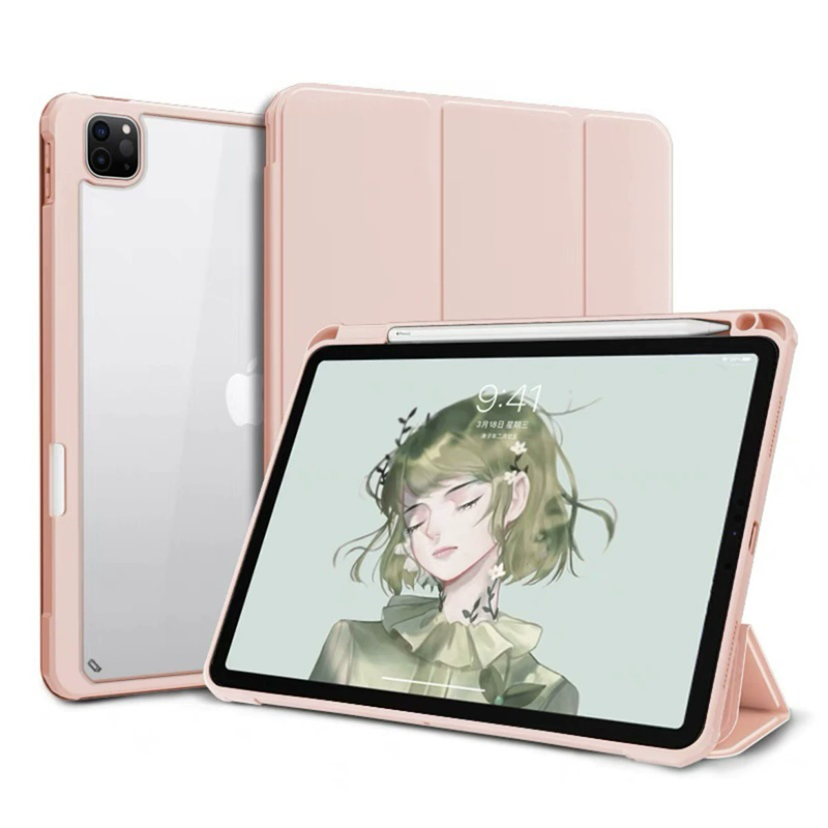 Чехол для планшета iPad 10-го поколения, защитный чехол для планшета iPad с отделением под стиль, скидка 30%