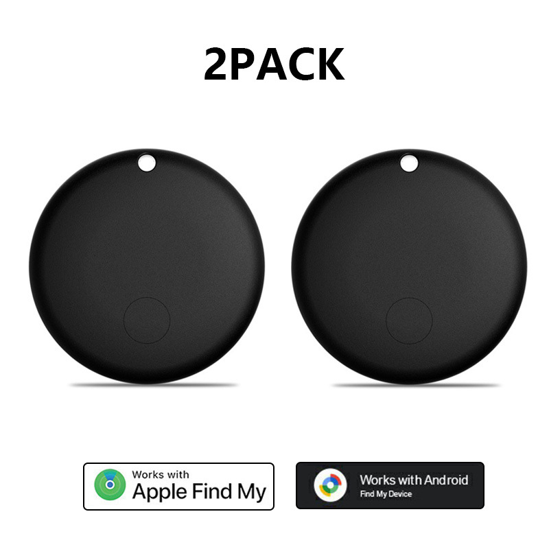 Transfronterizos redondos IOS sistema dual Android encontrar localizador anti-perdida para mascotas clave artículos Bluetooth anti-perdida rastreo