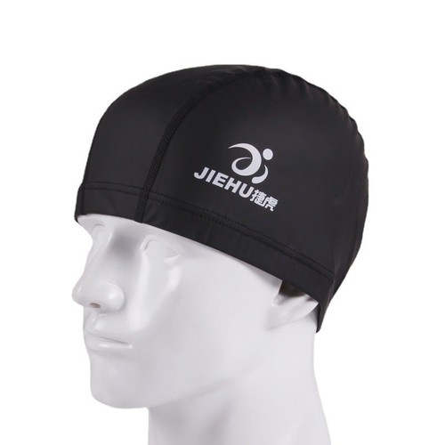 PU swimming cap wholesale coated waterproof comfortable non-stretching sun protection men's and women's oversized swimming cap factory professionally printed