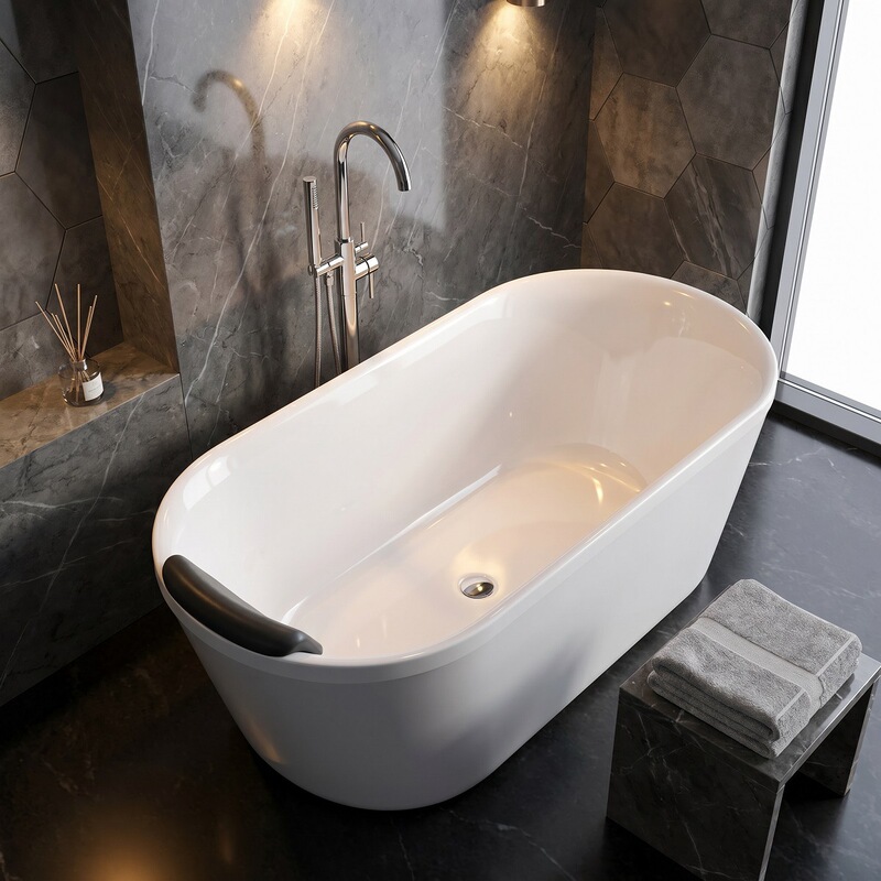 Household Adult Acrylic Small-Sized No-Installation Colorful Double-Layer Insulated Freestanding Spa Trendy Bathtub Household Adult Acrylic Small-Sized No-Installation Colorful Double-Layer Insulated Freestanding Spa Trendy Bathtub