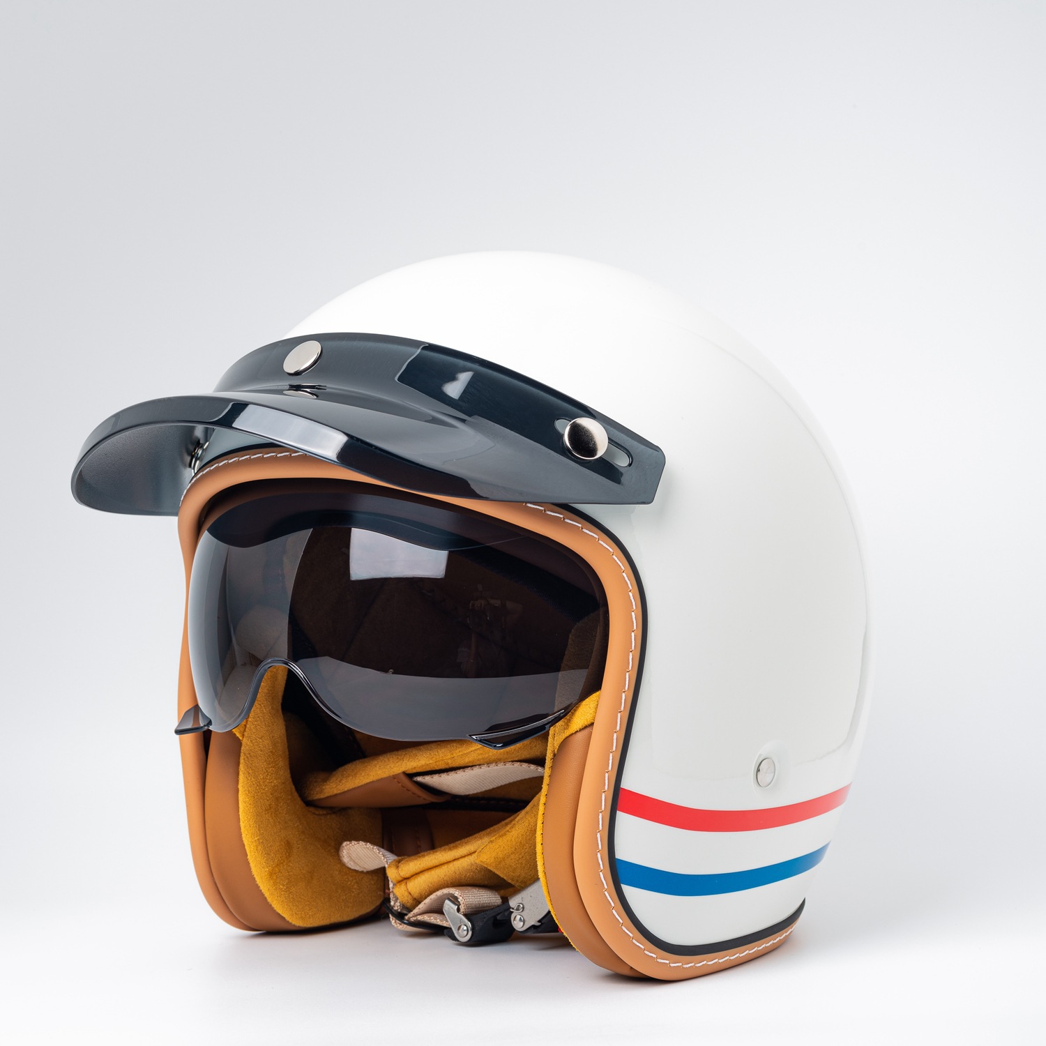 Built-in Goggles, Motuoche Motosiklet kaskı (dəbilqə) - mt-53c-m