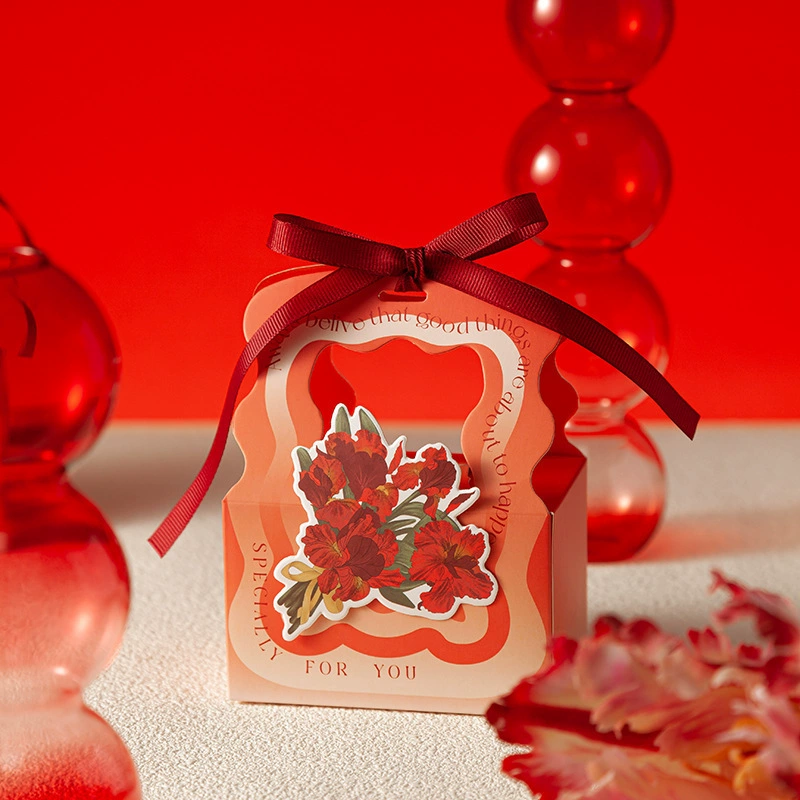 Сетевой красный конфетный короб для свадьбы?