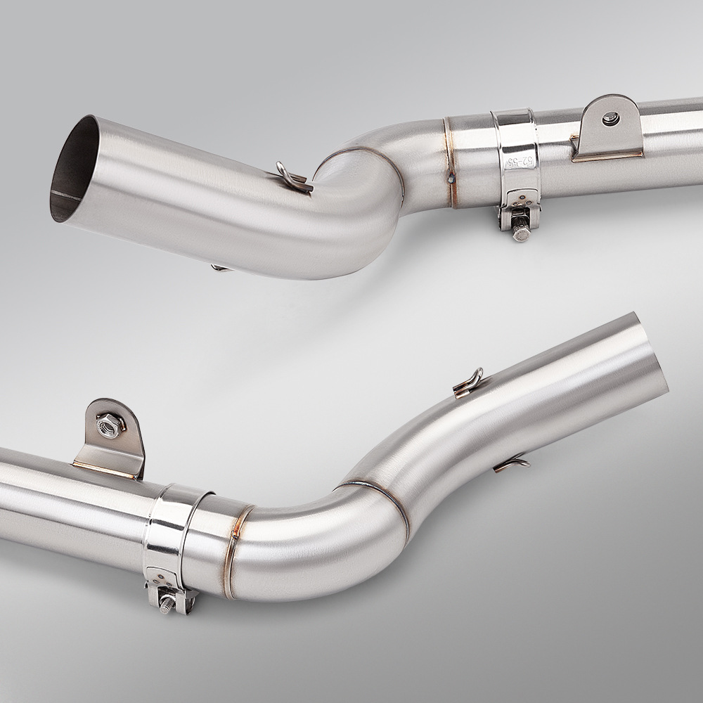 Suitable for Qianjiang Sai 250 modification, stainless steel split front section Arrow Yoshimura AR tail section silencer exhaust pipe