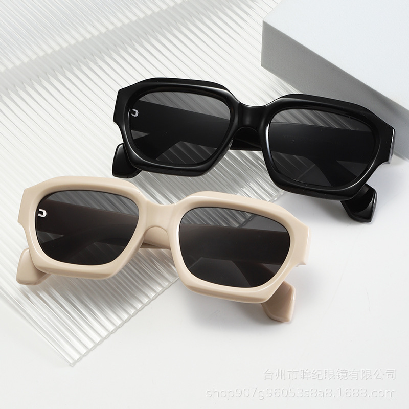 New Fashionable Retro Cat-Eye Sunglasses Korean Style Trendy Anti-Uv High-End Street Photography Sunglasses Manufacturer Wholesale