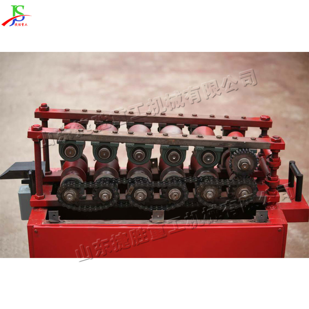 Máquina de aplanamiento de tubos corrugados de pequeño tamaño máquina de aplanamiento de tubos corrugados redondos eléctricos para construcción de puentes de refuerzo