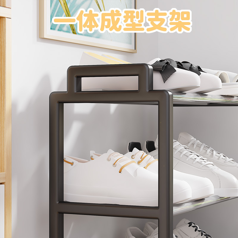 Zapatero de puerta con asa diseño patentado venta directa de fábrica 2 pares ideal para dormitorios estudiantiles