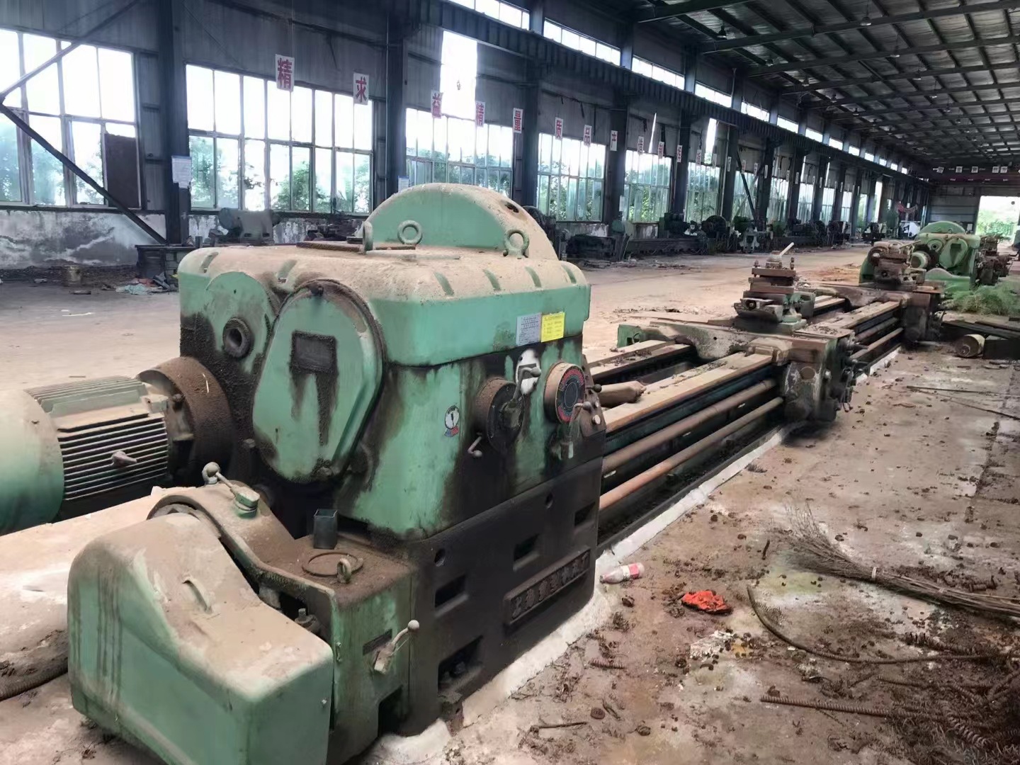 处理二手上海C61100-1x11米卧式车床二手上海61100普车