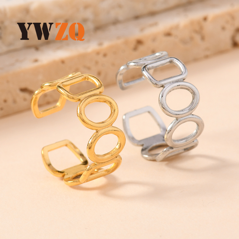 universal fashionable ring stainless steel for men and women
