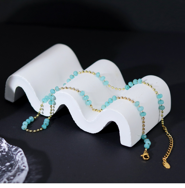 Fashion Round Beaded Handmade Womenu0027S Necklace 1 Piece