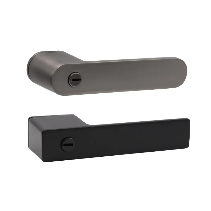 Personalizado con llave minimalista ecológica cerradura de la puerta de madera magnética silenciosa puerta interior cerradura del dormitorio cerradura ecológica del baño