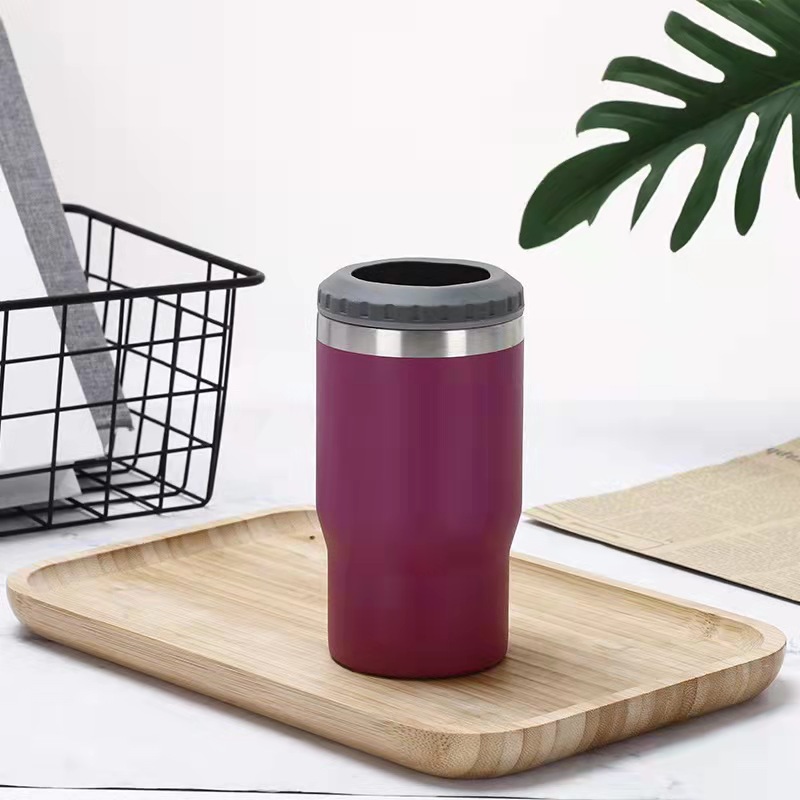 14o doble cubierta de acero inoxidable doble vacío hielo taza de agua de cerveza bebida refrigerante refrigerante taza de aislamiento térmico para automóviles image 14