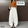 夏季宽松新款显瘦阔腿裤