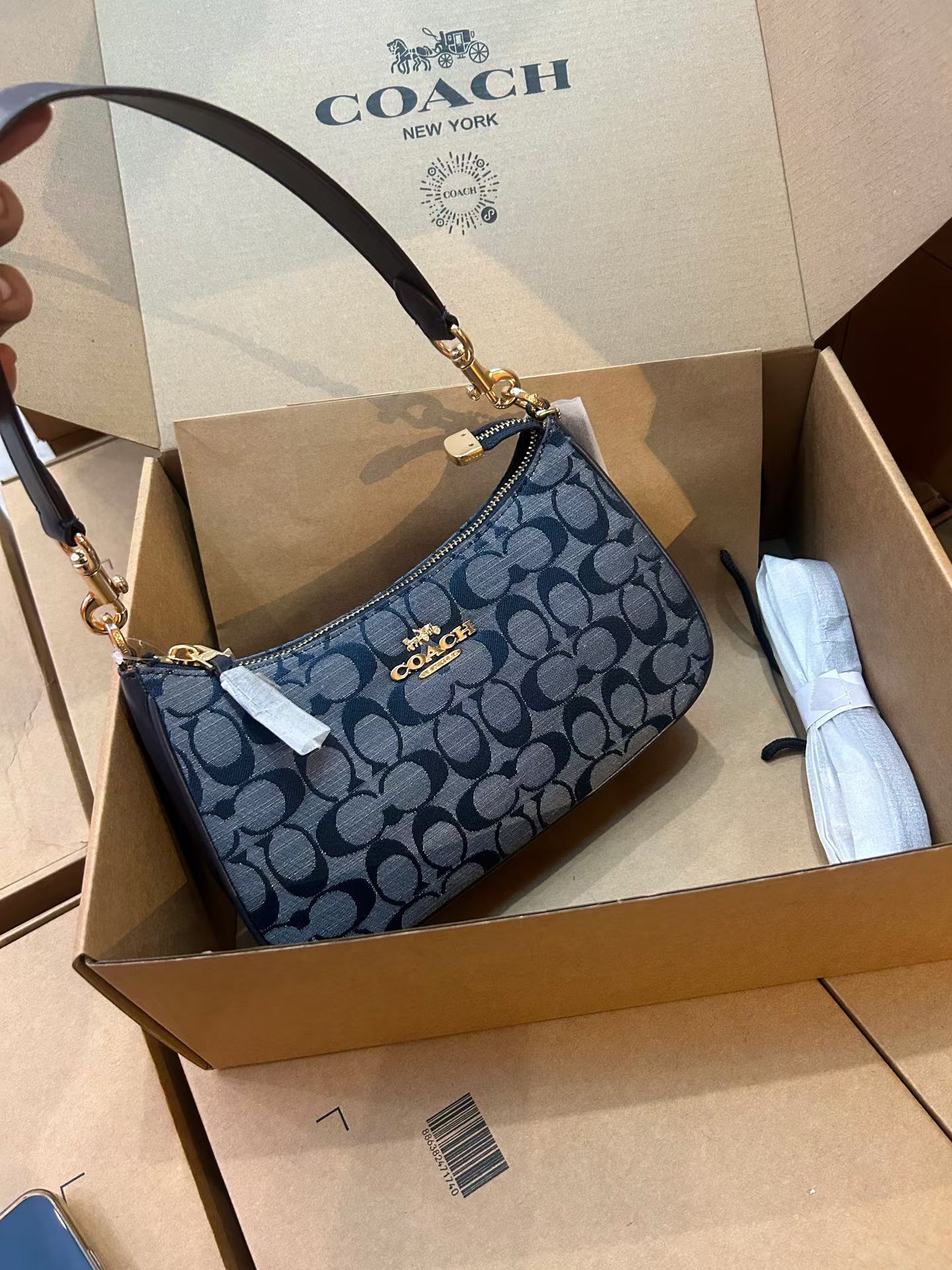 KomeC nuevo Teri25 bolso de brazo, mini bolso de media luna, bolso de hombro de moda, mochila, bolso mahjong, bolso de mujer