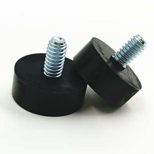 Factory Direct Supply American Standard 1/4 Screw Feet Silicone Foot Pads Height Adjustment Machine Feet Screw Heightening Foot Pads