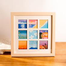 �ͻ������滭10x10cmֽװ��չʾ��̨������4�Ź�����Ʒ���滭��