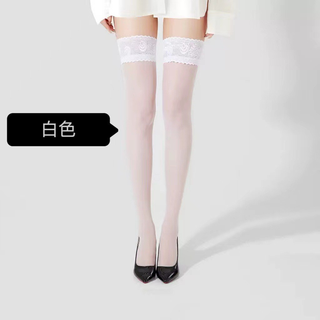 Lace summer thin invisible non-slip sexy tights