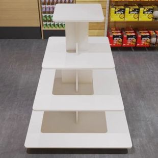 Creative Island Display Stand Display Cabinet Supermarket Snack Mother and Baby Store Supermarket Shelf Round Gift Pile Display Stand