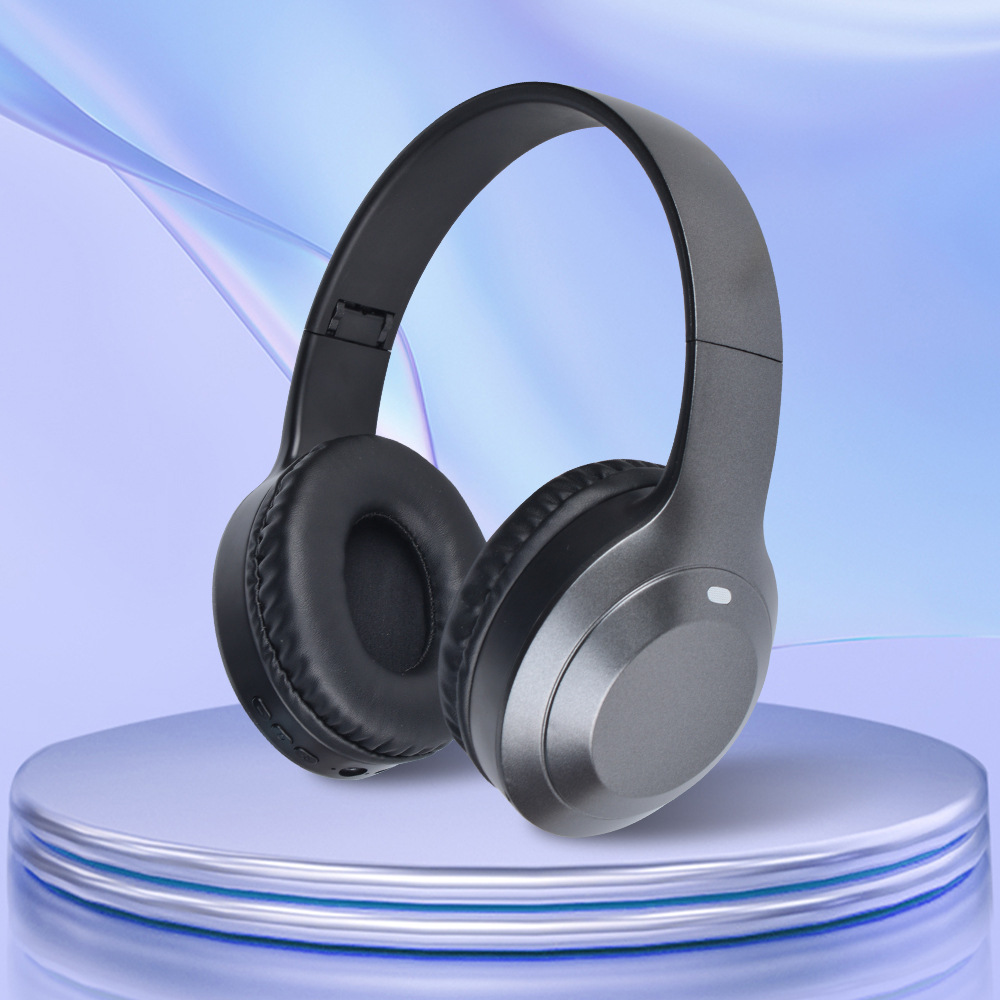 M5 Metal Headworn Bluetooth Stereo Card Wireless Headphone C-port Gift_voghion.com
