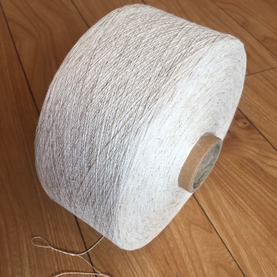 供应花式纱线2136#涤麻竹节纱