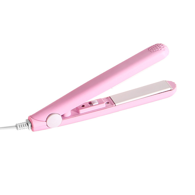 ヘアアイロンストレート女子学生ミニ小型電気クリップ直巻両用前髪ストレートヘアアイロン|undefined