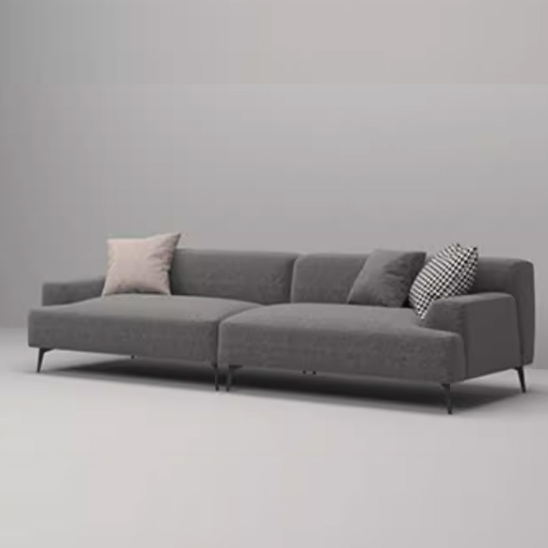 De alta calidad de color beige blanco gris cinturón blanco imperial concubina asiento sofá tela encantador viento tofu bloque cuadrado sala de estar sofá de madera maciza