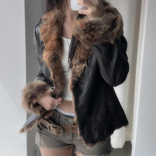 ��ʽ2024�ﶬ�¿�ƴ��ëë�IƤ����Ů�r������������ů�A������