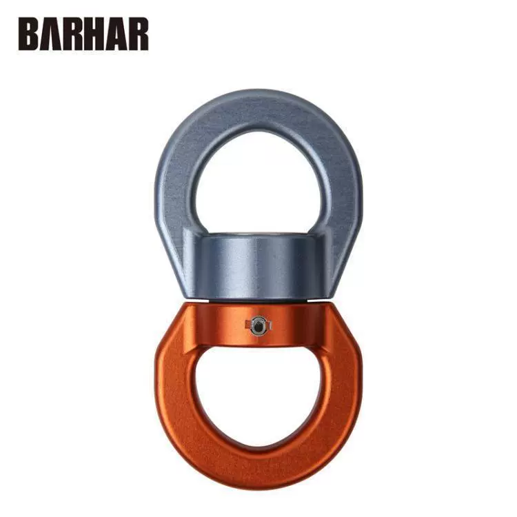 Универсальный поворотный соединитель BARHAR легкий и компактный для скалолазания, тушения пожаров и высотных работ.