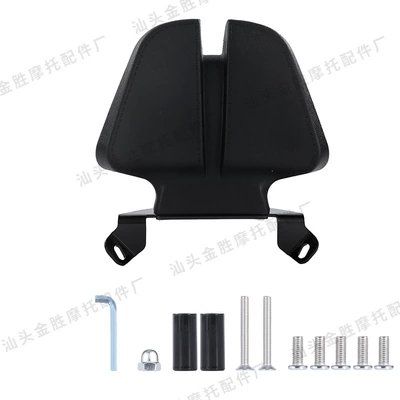 Suitable for Zontes 368g Scooter Modification, Aluminum Alloy Rear Backrest, Original Direct Installation Without Damage (Motorcycle cushion) - ss-70007-shishi-368g-backrest-01-style