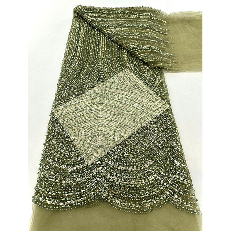 Tejido de boda bordado de perlas, tejido de bordado de perlas, tejido de bordado de perlas, alfombra roja de boda, vestido de compromiso, tejido bordado