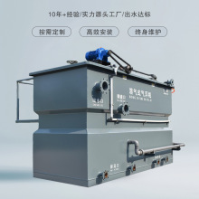 一体化溶气气浮机 沉淀池一体化污水处理设备养殖屠宰业水处理