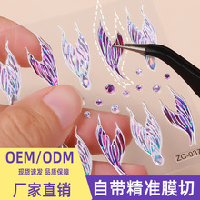 创意卡通可爱贴纸5D软胶立体浮雕贴DIY手账儿童学生相册装饰贴画