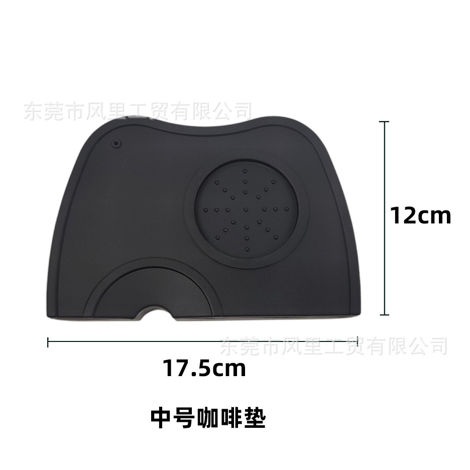 Cubo de café molido Caja de polvo de plástico Juego de almohadillas de café Caja de polvo KnockBox Accesorios para máquinas de café Desarrollo transfronterizo