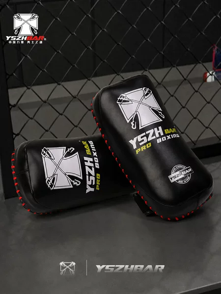 Factory Direct Sales of Microfiber Leather Foot Targets, Sanda Boxing Leg Targets, Professional Training Equipment, Small-Sized Thai-Style Handheld Targets