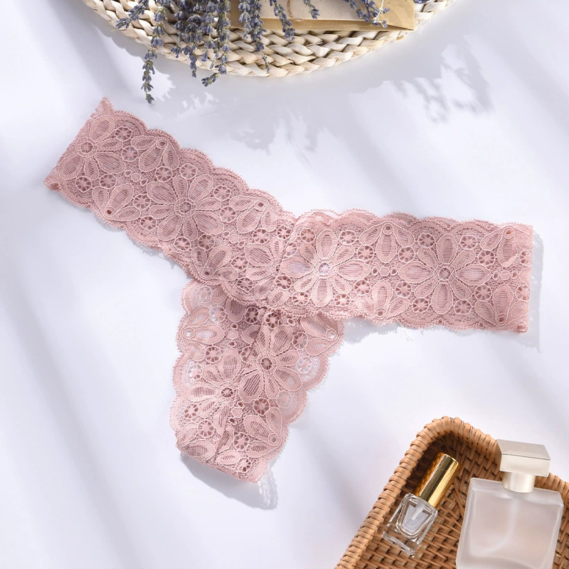 Женские хлопковые бесшнурниковые стринги, дышащее sexy нижнее белье, XL (130–150 кг)