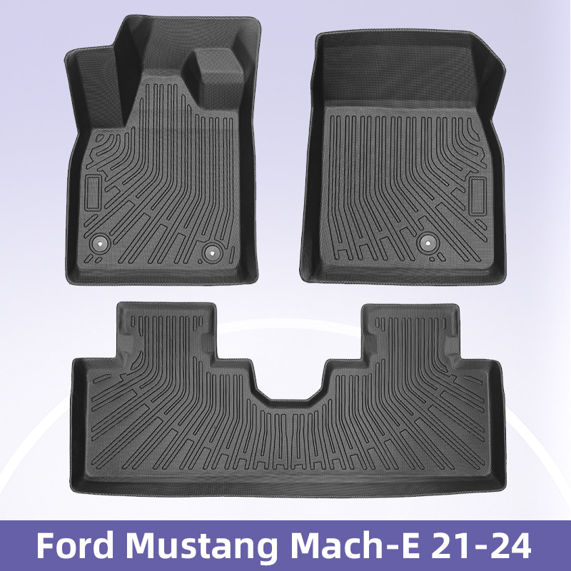 Para Ford Mustang Mach-E 21 - 24 3D TPE para todas las condiciones climáticas Cojín del maletero