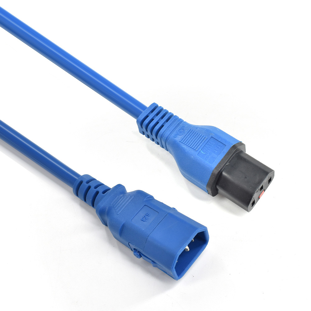 供应品字公母延长线C13C14公母对插线左弯品子公右弯品字尾电源线