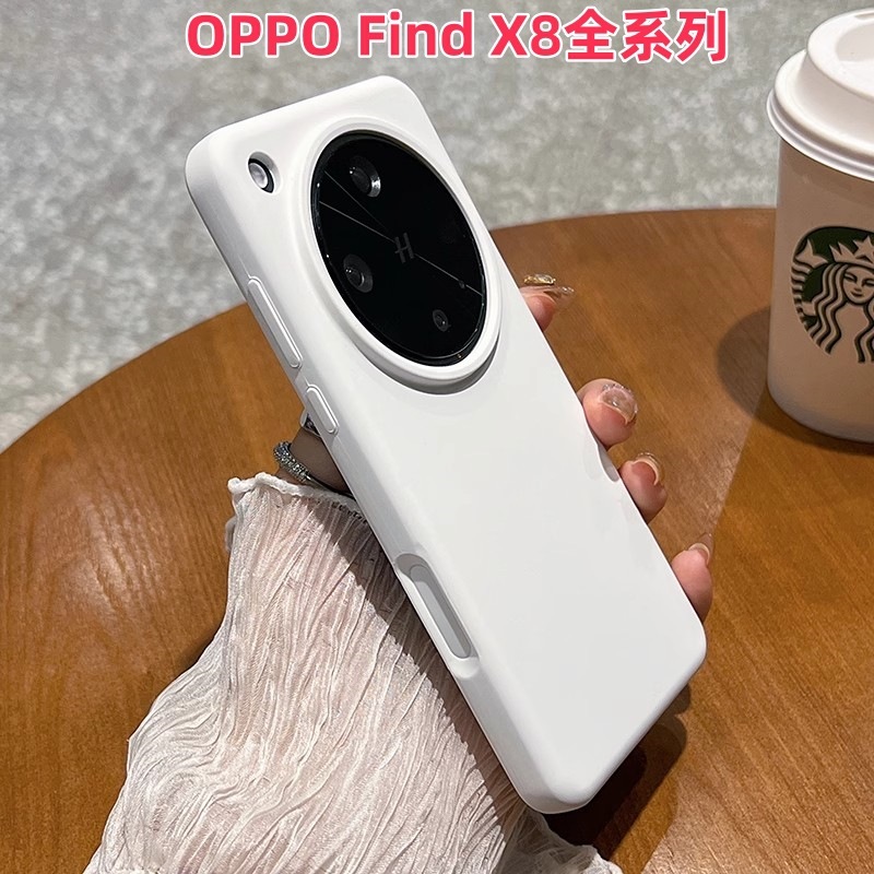 oppofindx8ultra 携帯電話ケース液体シリコーン x8s + シンプルなソリッドカラー x6pro オールインクルーシブ落下防止ケースに適しています。|undefined