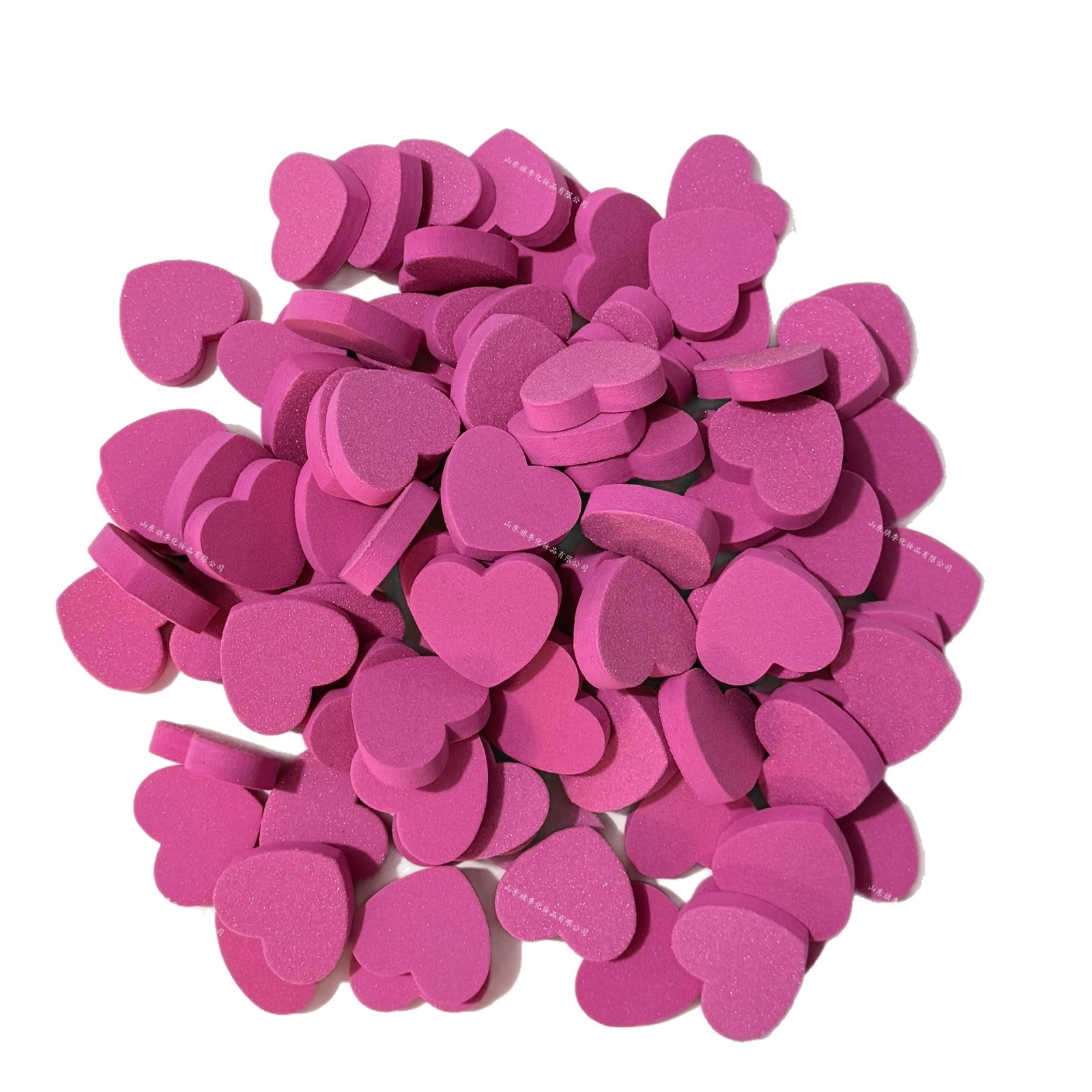 Manicure Love Block esponja frotada en dos lados para limpiar las uñas frotando usar archivo de uñas de dos lados conjunto de herramientas frotadas