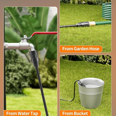 Portable car washer Six-In-One Nozzle Handheld Portable Car