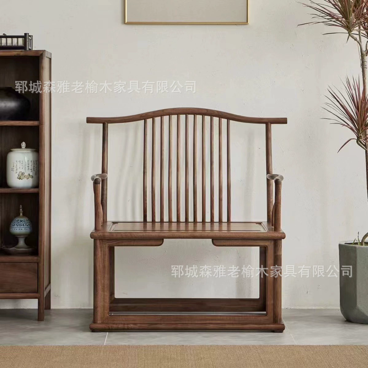 Кресло из массива дерева оптом чайный стол стул китайский стиль официальный стул кресло черного ореха мастер бревна старый вяза чайная комната дзен стул