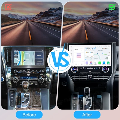 Screen Car Machine 16.8inch Large Screen – DVD Navigation